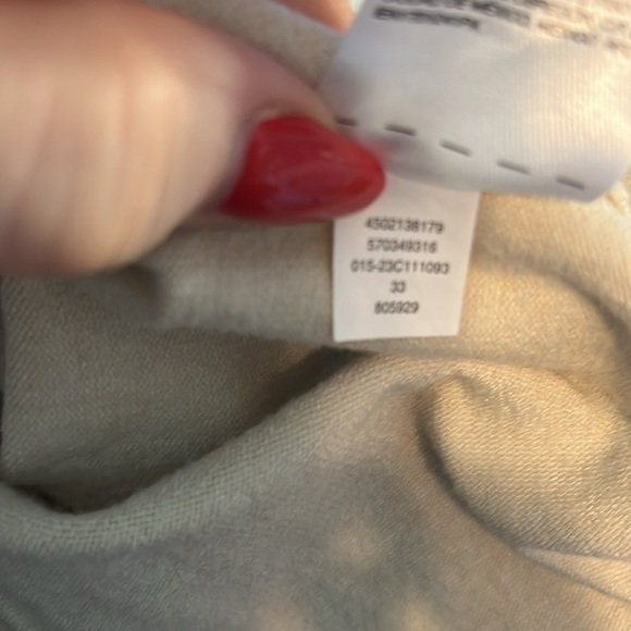 Chico’s Cool Floral Sweater Spun Cotton V-neck Long Sleeve Chicos Size 2 Large - Picture 10 of 11